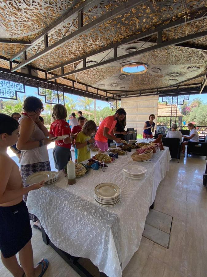 L'Auberge De Tennis Msc Oulad Lahsene Exteriör bild