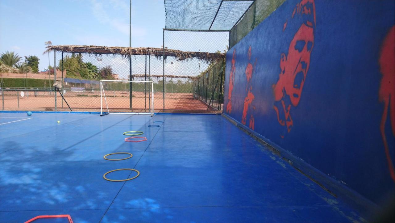 L'Auberge De Tennis Msc Oulad Lahsene Exteriör bild